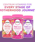Centrum Morning Sickness Relief Gummies Citrus Ginger Flavor - 60 Count Up To 60 Day Supply