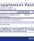 Pure Encapsulations Bromelain 2400 500 mg 180 vcaps