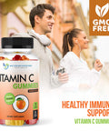 Vitamin C Gummies for Adults and Kids 80mg VIT C Per Serving as Ascorbic Acid Pectin Based Gummy Immune Support with No High Fructose Corn Syrup Gluten or Artificial Sweeteners 60 Gummies