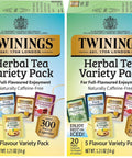 Twinings Lemon & Ginger, Caffeine-Free Herbal Tea Bags, 100 CT Box (1 Pack) | Spicy & Tangy, Ginger, Lemon Peel, Lemongrass, Blackberry Leaves, Soothe Digestion, 100 Foil Lined Individually Wrapped Bags