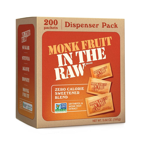 Monk Fruit In The Raw, Sweetener Bag, 1 LB | Keto Certified Monk Fruit Sweetener, Perfect Substitute for Raw Cane Sugar, Good for Baking, Zero Net Carbs, Zero Calories