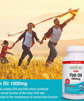 Natures Aid Fish Oil 1000mg | Omega 3 (180mg Epa & 120mg Dha) | Made In The Uk 240 Softgels For The Price of 180 240 Capsules