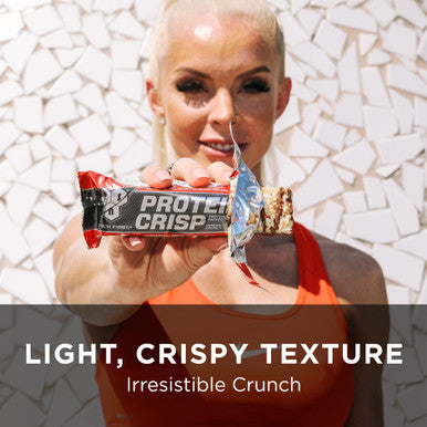Bsn Protein Bars Protein Crisp Bar Whey Protein 20G Of Protein 12 Ct