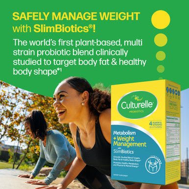 Culturelle Metabolism + Weight Management With Slimbiotics 30 Count