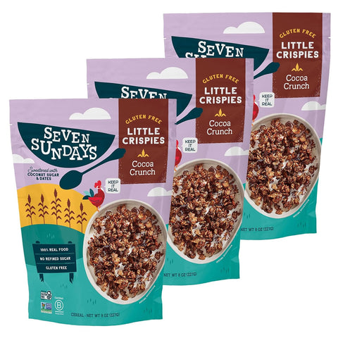 Kellogg's Cocoa Loops Go Packs Cereal, Kids Snacks, Lunch Snacks, Original, 9.5oz Box (10 Pouches)