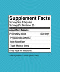 Nature'S Sunshine Protease Plus 90 Capsules | Powerful Digestive Enzyme Supplements With 60,000 Hut Protease To Break Down Prote