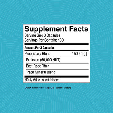 Nature'S Sunshine Protease Plus 90 Capsules | Powerful Digestive Enzyme Supplements With 60,000 Hut Protease To Break Down Prote
