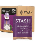 Stash Tea Peppermint Herbal Tea, Box of 100 Tea Bags | Cooling, brisk peppermint flavor with refreshing herbal notes, Non-GMO Project Verified and foil-sealed freshness