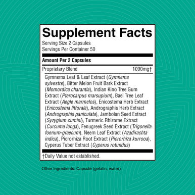 Nature'S Sunshine Blood Sugar Formula, 100 Caps