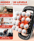 Failenfeivp 16 Head Massage Deep Tissue Massager Gun 2600Mah Massage Gun Deep Tissue With Type-C Fast Charging 3 Massage Modes & 30 Intensities Suitable For Muscle Soreness In The Waist ShouldersNeck After Work