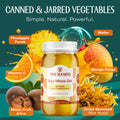 Trueseamoss Sea Moss Gel Made In Usa Wildcrafted Seamoss Fruits & Jarred Vegetables Mango/Pineapple Pack Of 1 (Labels May Vary)