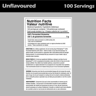 NutraPhase Clean 100% Fermented Glutamine