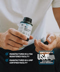 Snap Supplements Men's Multivitamins - Daily Vitamins & Minerals for Men - Vitamin D, B12, Zinc, Herbs & Vitamin C for Energy & Immune Support, Multivitamin for Men, 60 Capsules