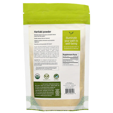 Banyan Botanicals Haritaki Powder Certified Organic, 1 Pound Terminalia Chebula For Detoxification & Rejuvenation* Organic, Vegan, Non-Gmo, Gluten Free, Certified Fair For Life Fair Trade