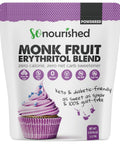 So Nourished Powdered Monk Fruit Sweetener with Erythritol, 1:1 Sugar Substitute, Keto, 0 Calorie, 0 Net Carb, Non-GMO (5 Pounds)