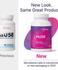 Microbiome Labs HU58 High Potency Bacillus subtilis 60 Capsules