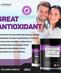 Collagen Peptides Powder, Hydrolyzed Collagen Powder Types I & III Non-GMO, Grass-Fed, Gluten-Free, Multi Collagen Protein Powder Supplement, Easy to Mix Drink, Promotes Healthy Hair, Skin and Nails