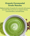 Four Sigmatic Matcha Latte | Mushroom Matcha Packets | Ceremonial Grade Matcha Lion'S Mane Maitake & Moringa | 20Mg Caffeine | 0.21 Ounce | Pack Of 10