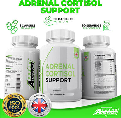 Adrenal & Cortisol Formula - Supplement for Hormone Balance, Stress, & Focus