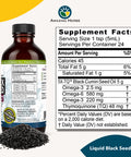 Amazing Herbs Premium Black Seed Oil - Gluten Free, Non Gmo, Cold Pressed Nigella Sativa Aids In Digestive Health, Immune Support, Brain Function, Joint Mobility - 4 Fl Oz (Pack Of 2)
