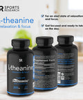 Suntheanine LTheanine 200mg DoubleStrength in ColdPressed Organic Coconut Oil NonGMO Gluten 60 Liquid Softgels