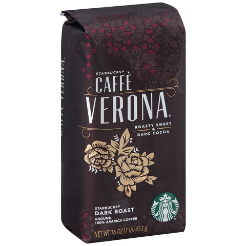 Starbucks Ground Coffee, Dark Roast Hot or Iced Coffee, French Roast, 28 oz