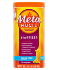 Metamucil, Daily Psyllium Husk Powder Supplement, Sugar-Free Powder, 4-In-1 Fiber For Digestive Health, Orange Flavored Drink, 114 Teaspoons, 1.4 Pound (Pack Of 1)