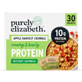 Purely Elizabeth Creamy & Hearty Protein Instant Oatmeal, Maple Cinnamon Roll, Vegan Friendly, Organic, Gluten Free & Non-GMO, 5 Count, 8.3 Ounce (Pack of 6)