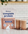 NativePath Complete Beef Protein Powder Isolate ÃƒÂ¢Ã¢â€šÂ¬Ã¢â‚¬Å“ Grass-Fed Pasture-Raised Dairy & Lactose Free Gluten Free Zero Sugar MCTs & Amino Acids ÃƒÂ¢Ã¢â€šÂ¬Ã¢â‚¬Å“ 20g Protein Chocolate Flavor 30 Servings