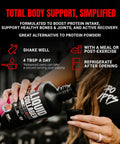 Prosupps Amino23 Liquid Collagen Shots Citrus Punch - Collagen Peptide Post Workout Supplement Supports Healthy Aging Joints Skin & Hair - Gluten- & Zero Sugar - 16 Servings
