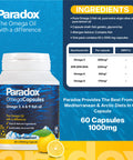 Paradox Omega Oils 3 6 & 9 60 Capsules 1000mg