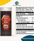 Amazing Herbs Raw Natural Honey Herbal Honey Infused Straws 12 Count