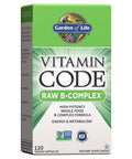 Garden of Life Vitamin B Complex - Vitamin Code Raw B Vitamin Whole Food Supplement, Vegan, 120 Capsules, Packaging May Vary