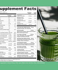 Rewind Greens - Super Greens Powder - Delicious Green Juice Drink Mix With Amazing Flavor - Over 40 Superfoods - Vitamin B12, Zinc, Vitamin C, Magnesium, And Calcium - Cherry Delight