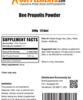 BulkSupplements Bee Propolis Powder - Dietary Supplement for Antioxidant Support - , - 1200mg , 417 Servings (500 Grams - 1.1 lbs)