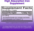 Feosol Complete Iron Supplement Caplets Bifera Iron for High Absorption Heme and NonHeme Dual Action Minimizes 1 Per Day for Energy and Immune System Support Made in USA 30 Count