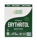 Health Garden Erythritol Sugar Free Sweetener - All Natural - Non GMO - Kosher- 50 Packets