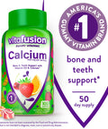 Viactiv Calcium Chews and vitafusion Calcium Gummy Vitamins Calcium Supplements for Bone and Teeth Support 60 Count 100 Count