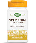 Nature's Way Selenium 200 mcg 100 Capsules