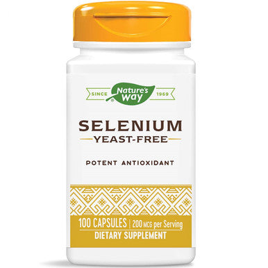 Nature's Way Selenium 200 mcg 100 Capsules