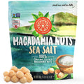 Hawaiian Macadamia Nut Company Dry Roasted Macadamia Nuts with Sea Salt 24 Oz, Source of Fiber, Gluten-Free and Certified Non-GMO, Premium Quality, Crunchy and Delicious
