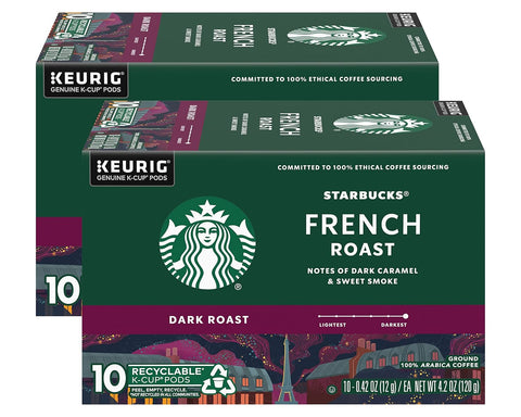 Starbucks K-Cup Coffee Pods, Medium Roast Coffee for Keurig Brewers, Holiday Blend, 100% Arabica, Limited Holiday Edition, 1 Box (32 Pods)