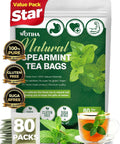 WOTIHA 50 Count Premium White Mulberry Leaf Tea Bags - 100% Natural & Pure, Improves Digestion, Supports Wellness, Slightly Sweet & Refreshing,Non-GMO Caffeine-Free, Additive-Free, Sugar-Free, Vegan