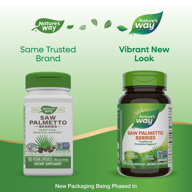 Nature's Way Saw Palmetto Berries 585 mg 100 caps