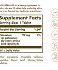 Solgar Potassium Amino Acid Complex 100 Tablets - Nerve & Muscle Health - Promotes Electrolyte Balance - Non-Gmo Vegan Gluten Free Dairy Free Kosher - 100 Servings