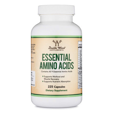 Beta Alanine Capsules Bulk (1.5 Gram Servings, 240 Capsules) for Muscle Fatigue and Endurance (Manufactured and Tested in The USA) by Double Wood Supplements