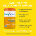 Himalaya PartySmart One Capsule for a Better Morning Plant-Based Liver Support for a Better Morning After Drinking Clinically Studied Non-GMO Project Verified 28 Capsule Larger Size