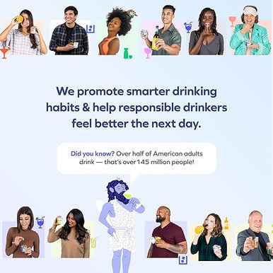 Cheers Restore | Supplement with DHM + L-Cysteine | Feel Better After Drinking & Support Your Liver | 12 Doses | Dihydromyricetin, Cysteine, Prickly Pear, B-Vitamins, Ginger
