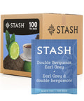 Stash Tea Ginger Peach Green Tea & Matcha Blend, Box of 100 Tea Bags (Packaging May Vary) | Zesty, fruity blend with peach, ginger and matcha notes, Non-GMO Project Verified and foil-sealed freshness