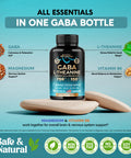 NUTRAHARMONY Gaba With L-Theanine & Cortisol Support Complex Capsules